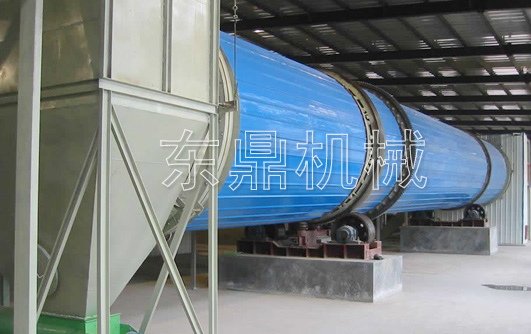 武汉客户实地考察日产30吨豆渣烘干机项目
